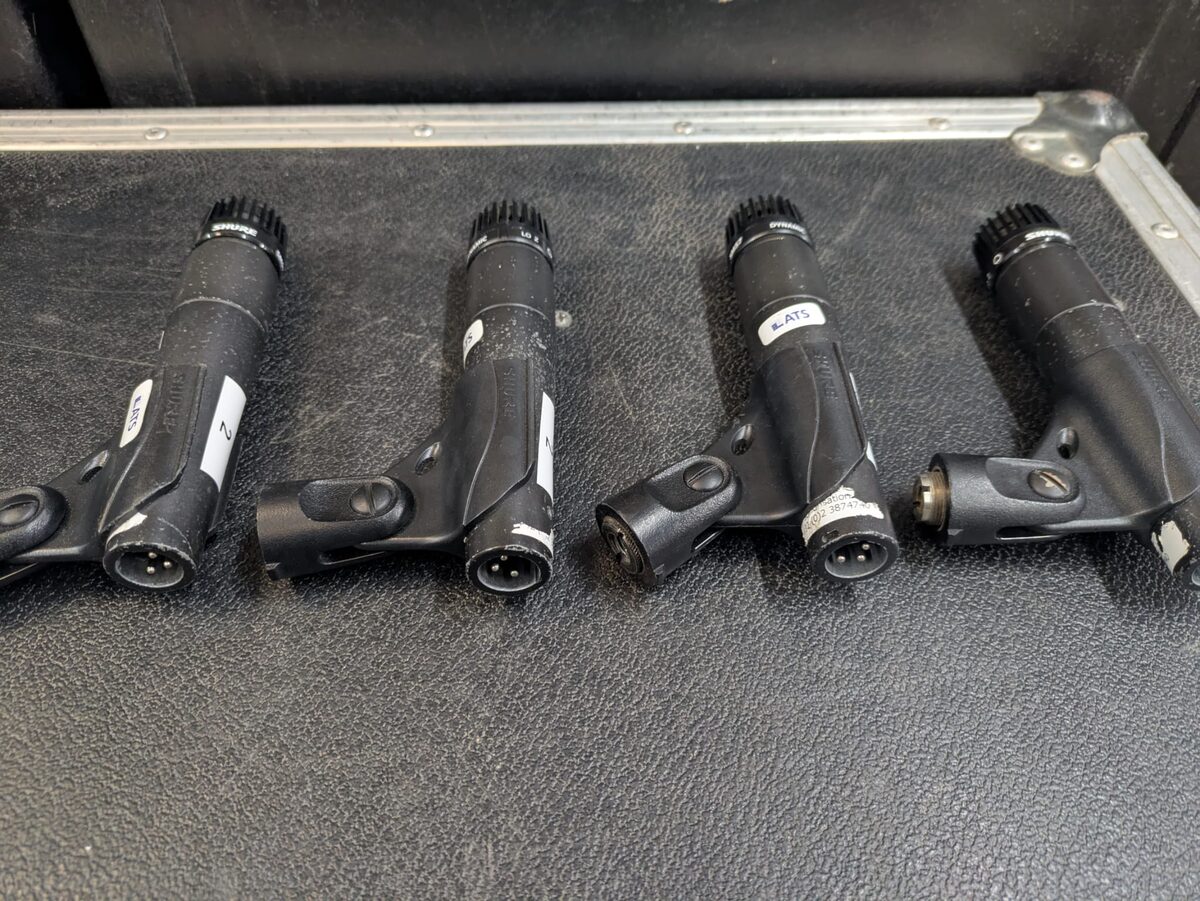 Set de 4 Shure SM57 - set2