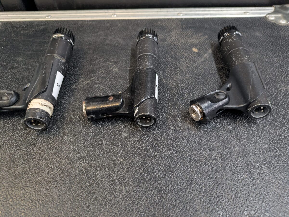 Set de 3 Shure SM57 - set3