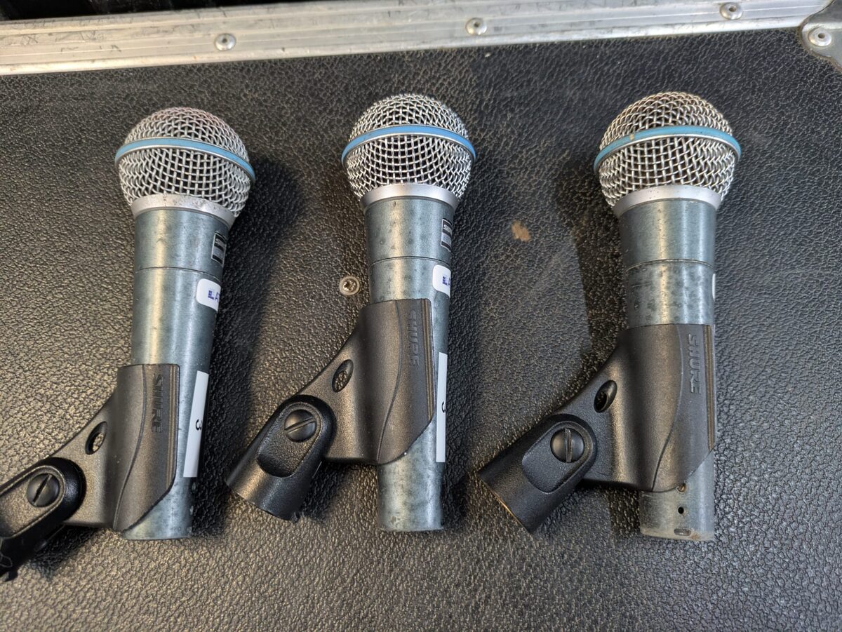 Set de 3 Shure Beta 58 A set3